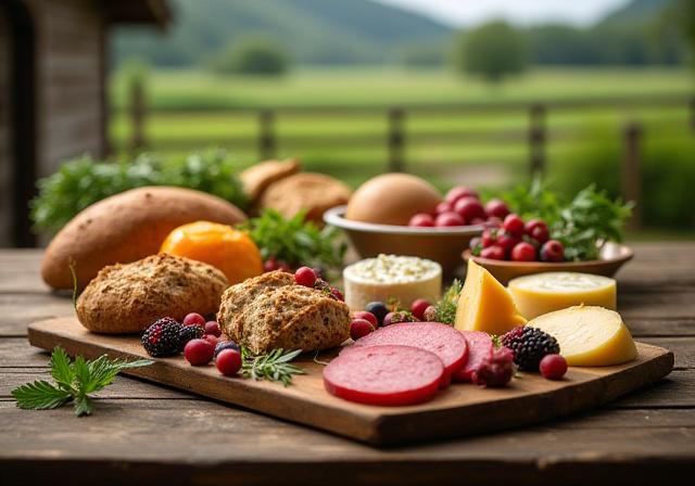 Norske gård-til-bord kulinariske arvopplevelser