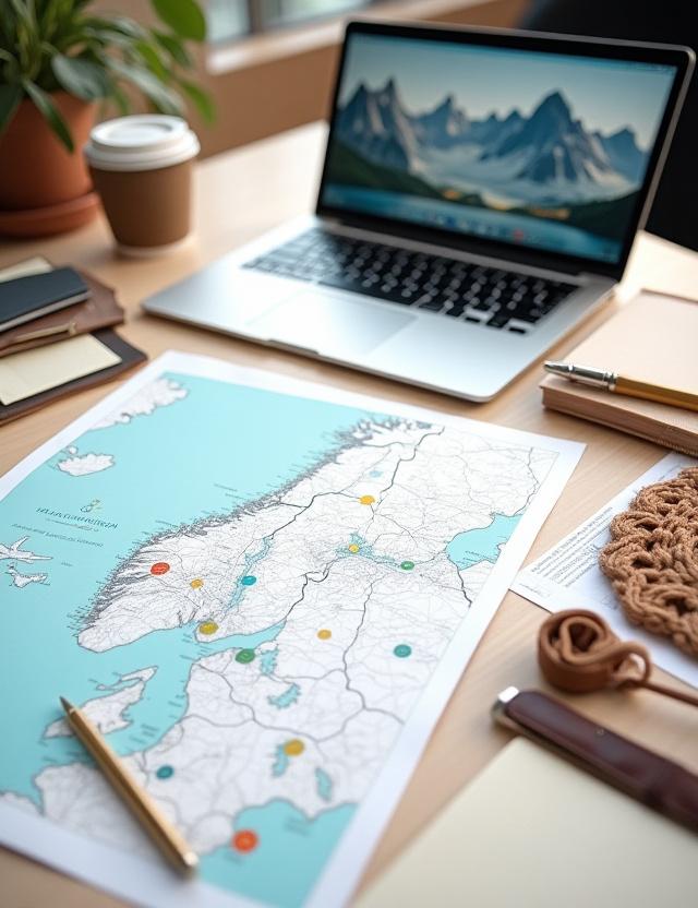 Personlig norsk kulturell reiseplanlegging